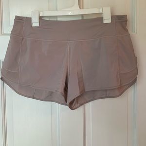 Lululemon Mesh Over Miles 3” Shorts